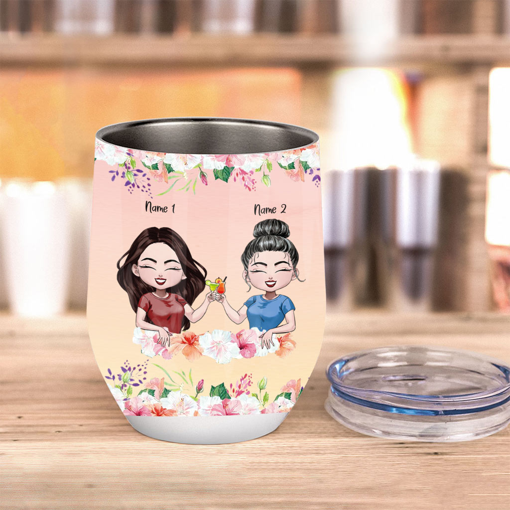 Bestie - Personalized Wine Tumbler
