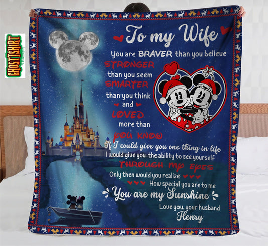 You Are My Sunshine Mouse Blanket 0523