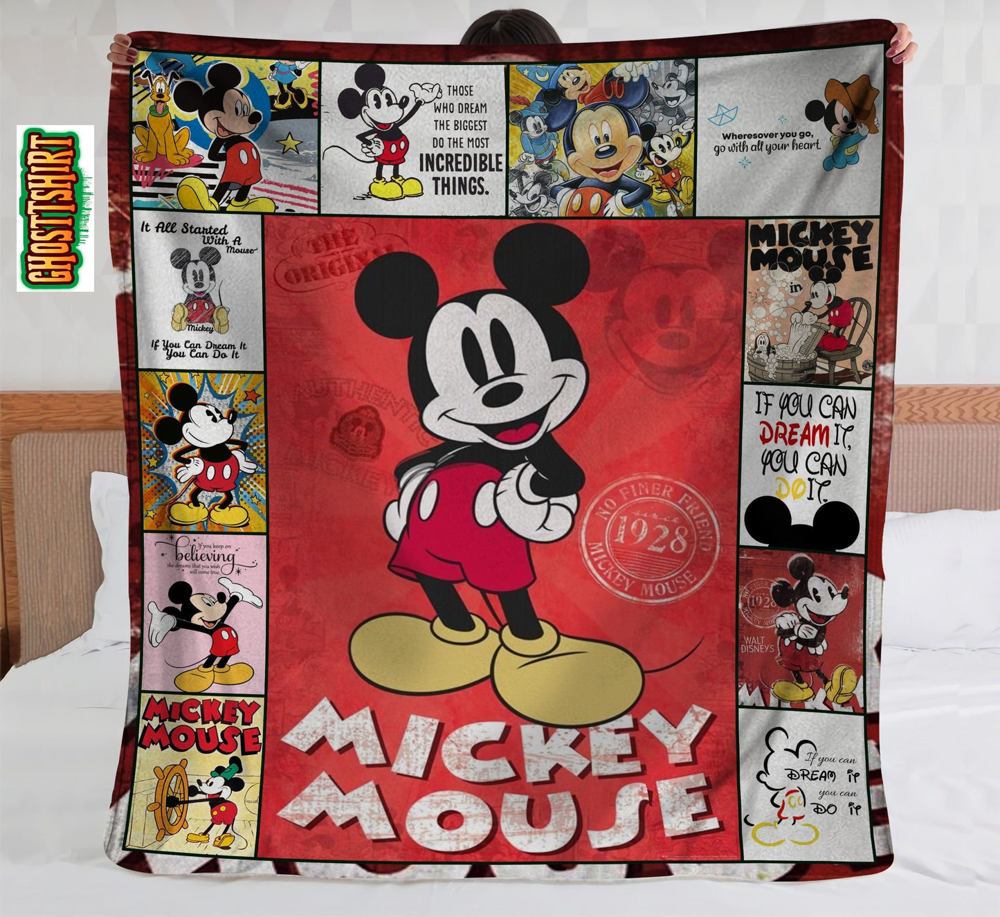 Classic Mouse Blanket 0523