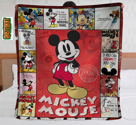 Classic Mouse Blanket 0523