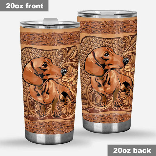 I Love My Dog Dog Tumbler 0622