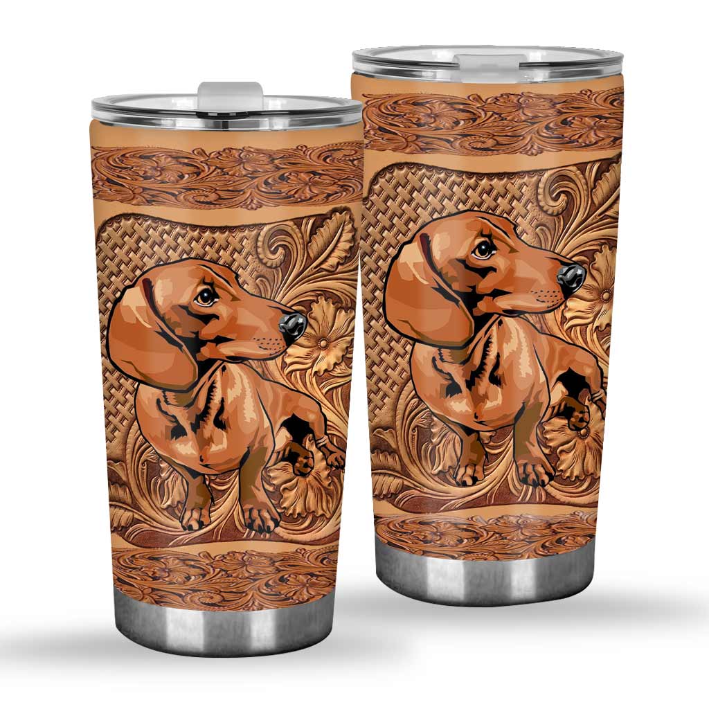 I Love My Dog Dog Tumbler 0622