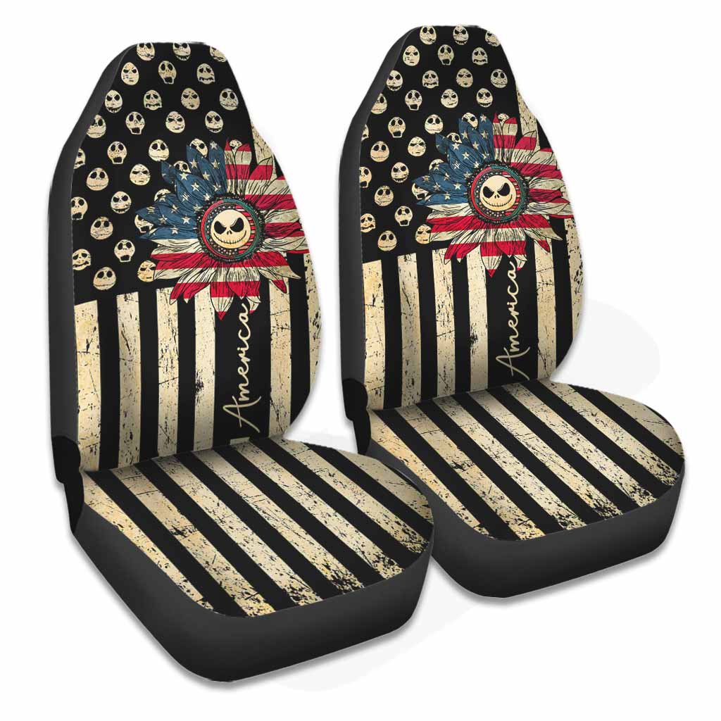 Happy The 4th Of July - Independence Day Nightmare Seat Covers