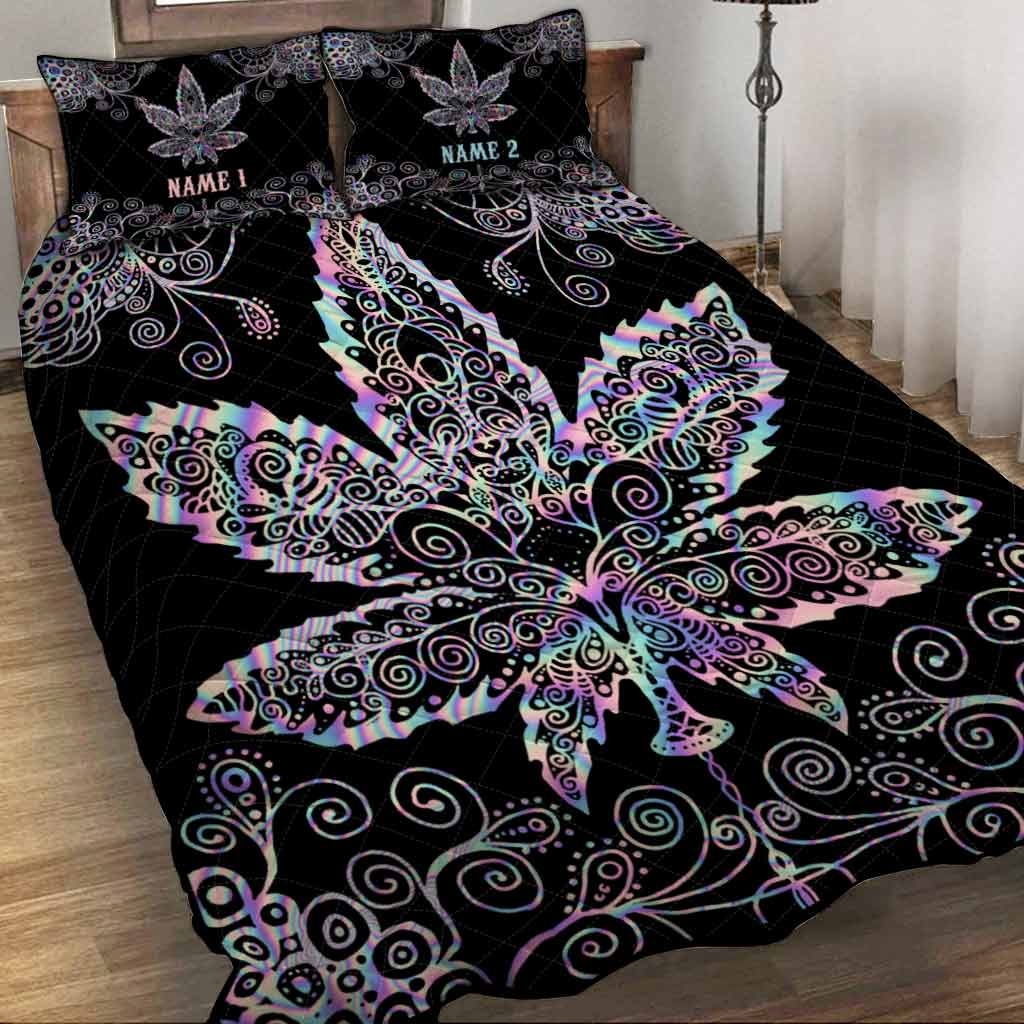 Dope Souls - Personalized Weed Quilt Set