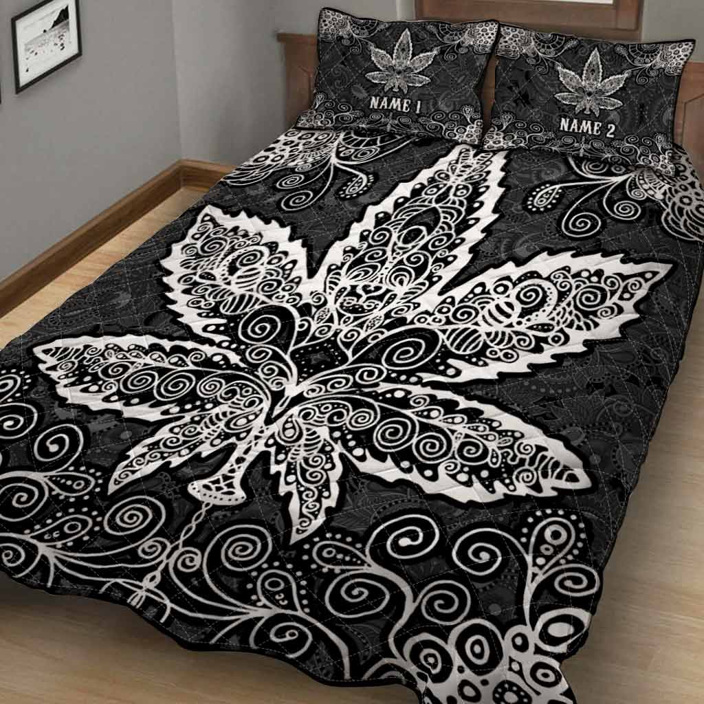 Dope Souls - Personalized Weed Quilt Set