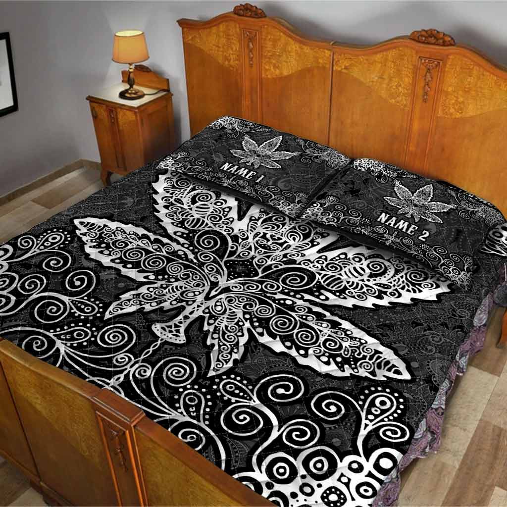 Dope Souls - Personalized Weed Quilt Set
