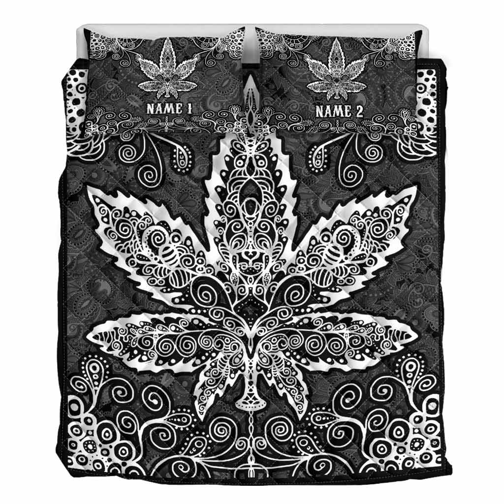 Dope Souls - Personalized Weed Quilt Set