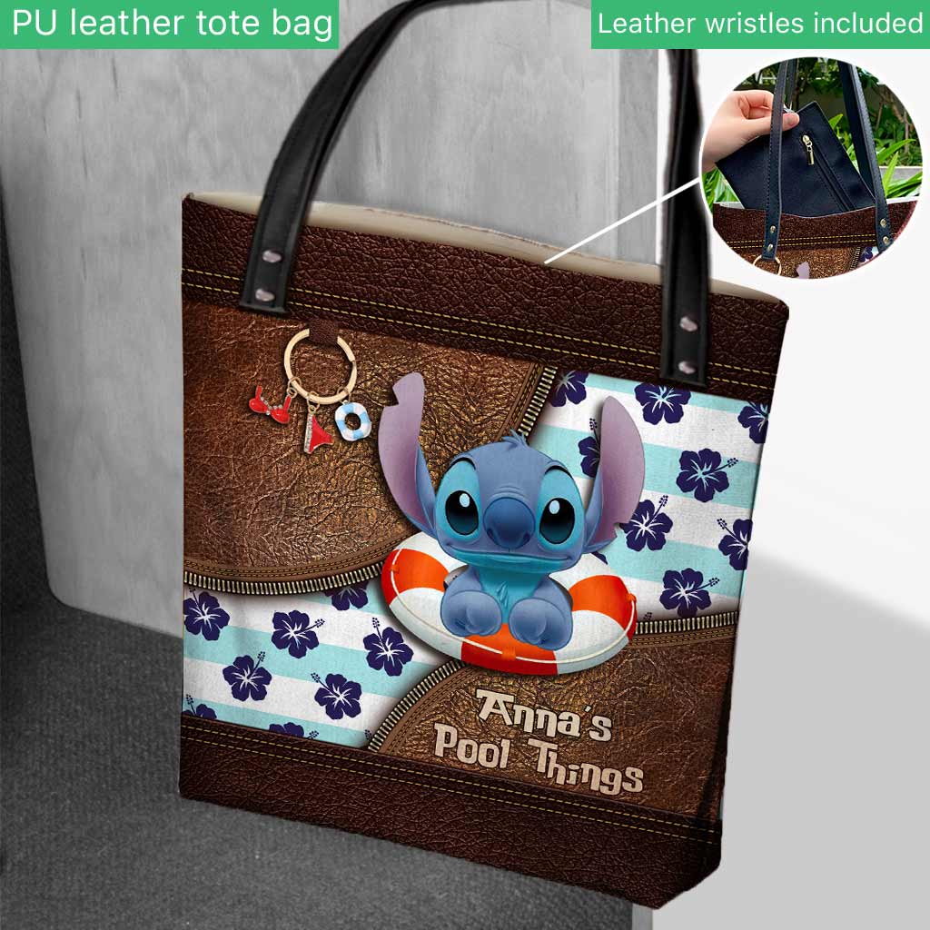 Pool Things - Personalized Ohana Tote Bag