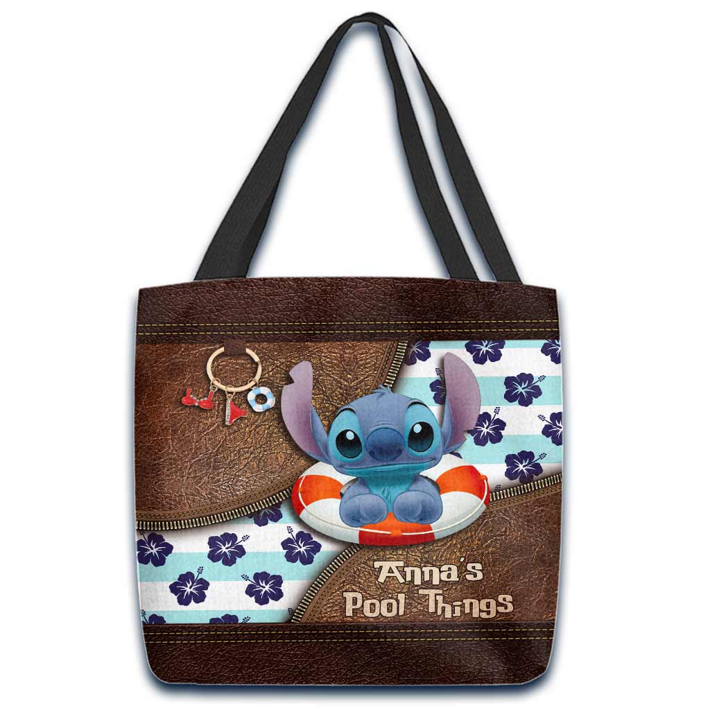 Pool Things - Personalized Ohana Tote Bag