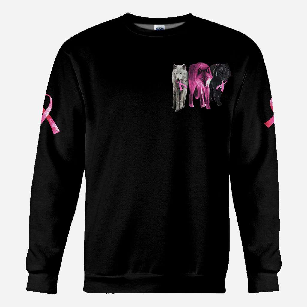 You Will Never Walk Alone - Breast Cancer Awareness All Over T-shirt and Hoodie 0822