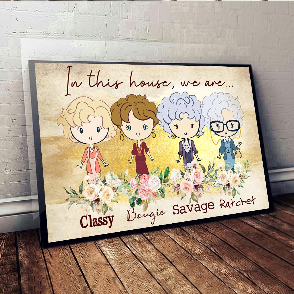 In This House - Canvas And Poster