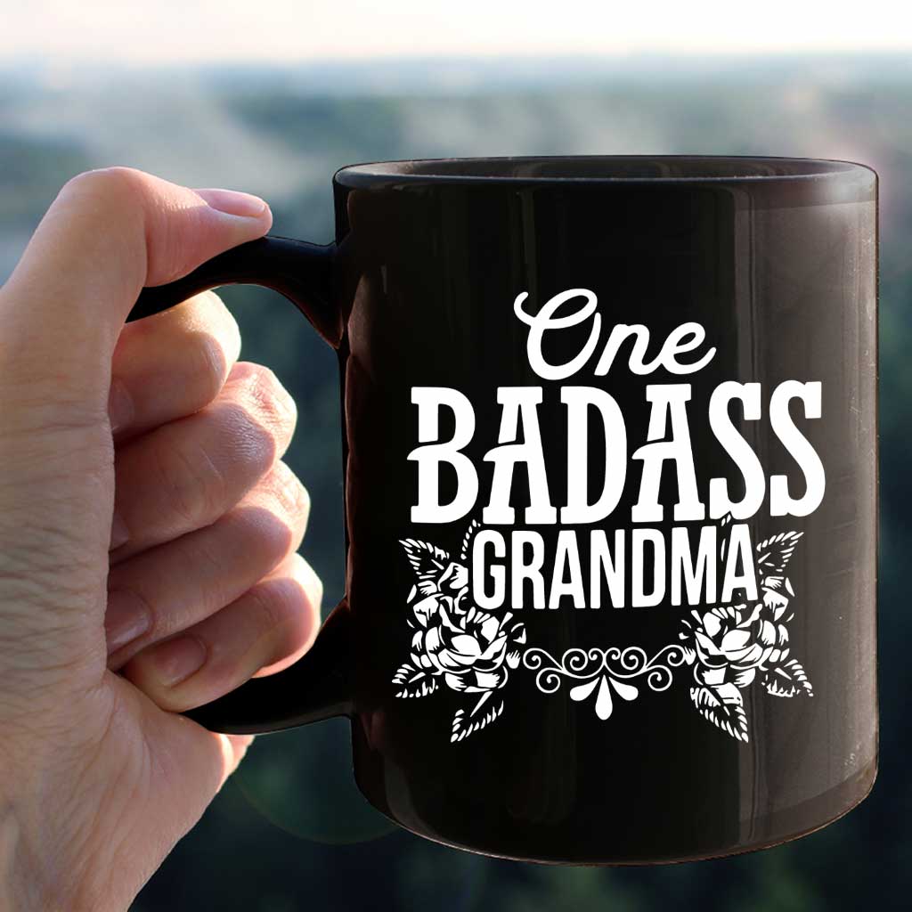 One Badass Grandma Gifts Happy Mother Day - Grandma Mug 0921