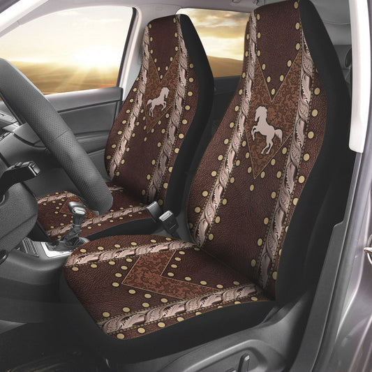 Horse Leather Background - Horse Seat Covers 0921