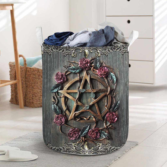Mystical Witch's 3D Pattern Print Storage Basket