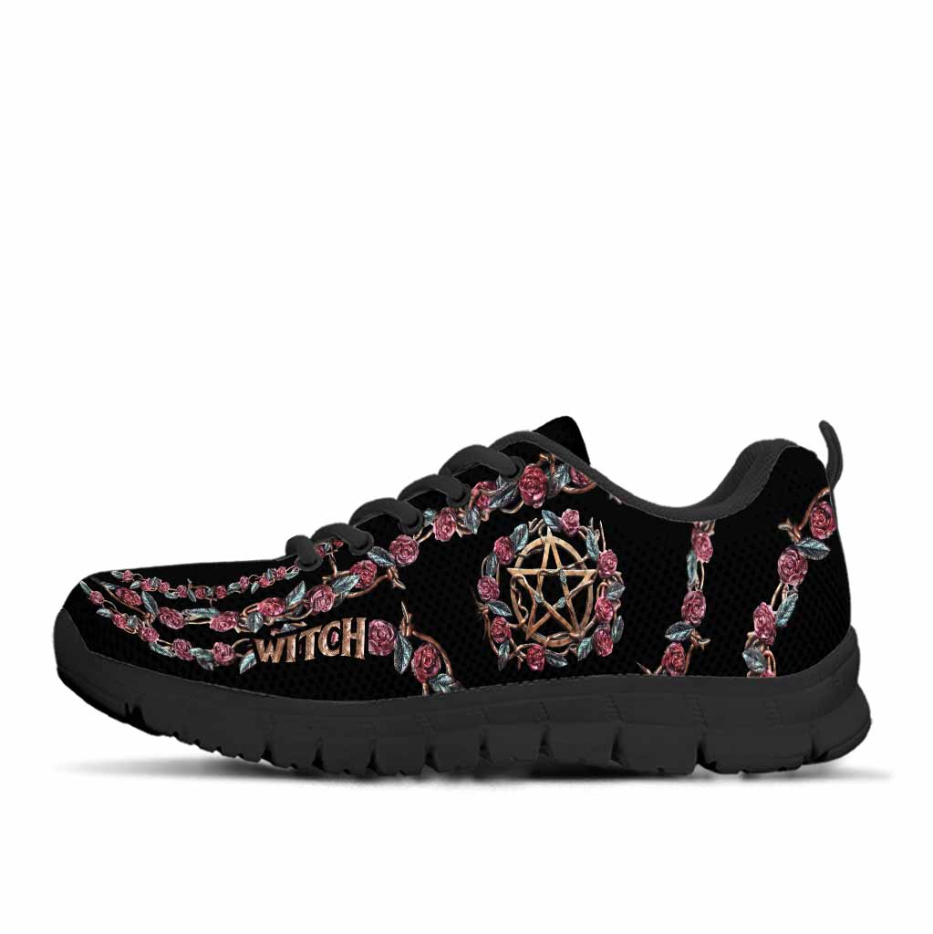 Mystical Witch 3D Pattern Print Sneakers