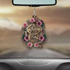 Mystical Witch Personalized Two-Sided Car Ornament