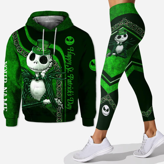 Happy St. Patrick's Day - Personalized Nightmare Hoodie And Leggings