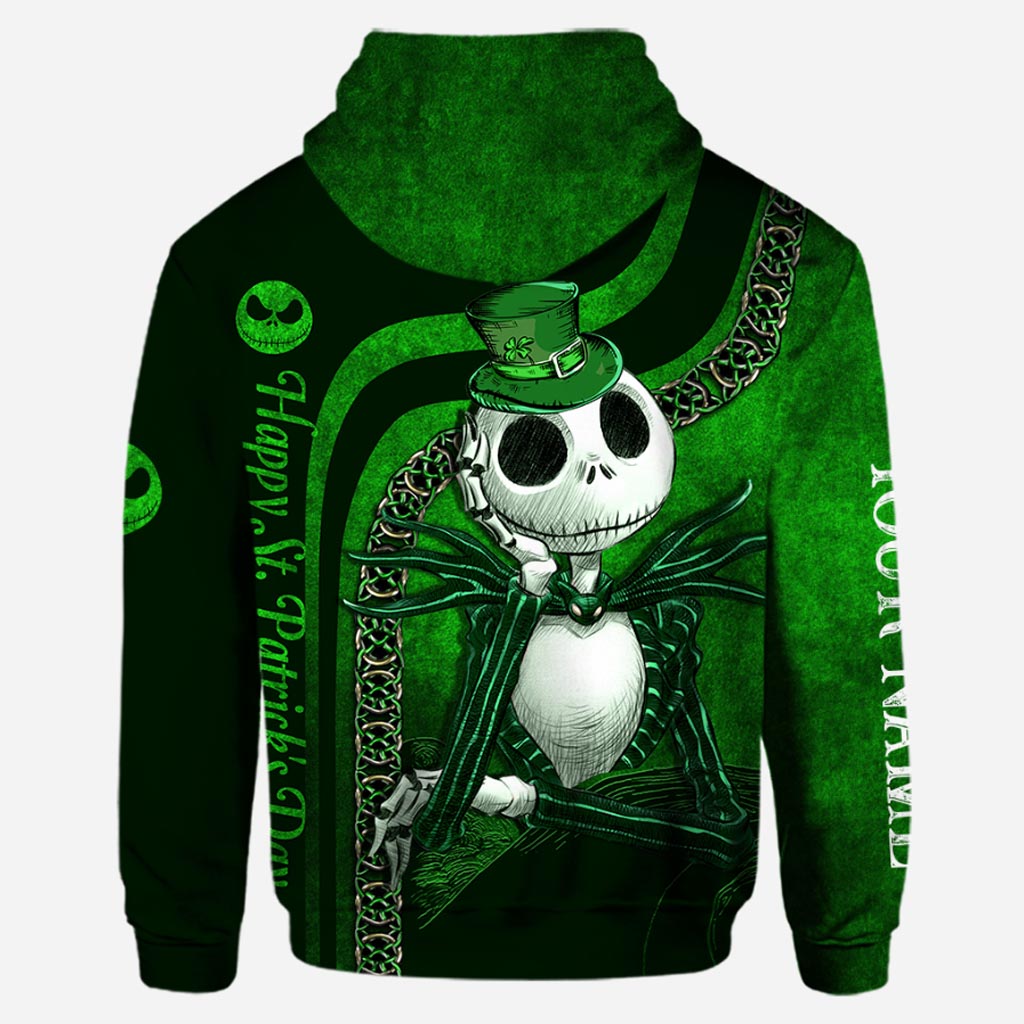 Happy St. Patrick's Day - Personalized Nightmare Hoodie And Leggings