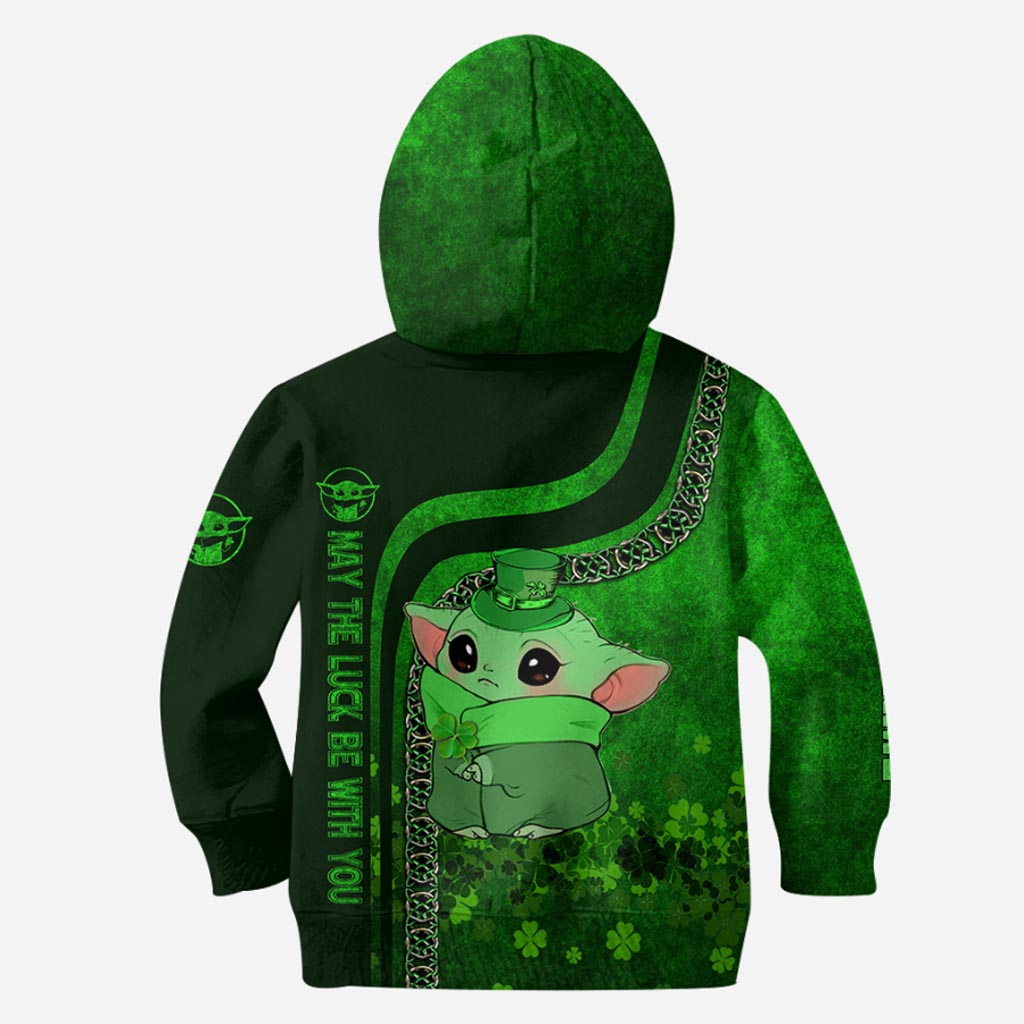 Happy St. Patrick's Day - Personalized Hoodie And Leggings
