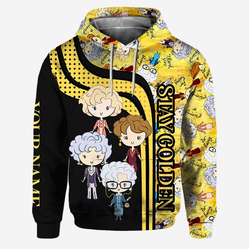 Stay Golden - Personalized Hoodie and Leggings