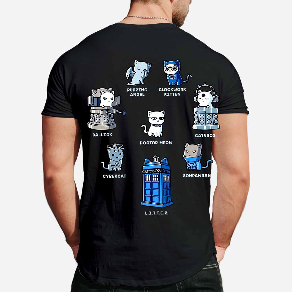 Cats And The Box - T-shirt and Hoodie 1122