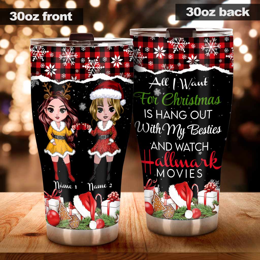 All I Want For Christmas - Personalized Tumbler