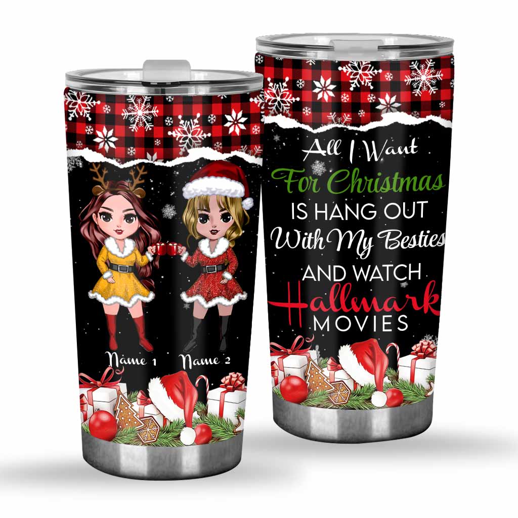 All I Want For Christmas - Personalized Tumbler