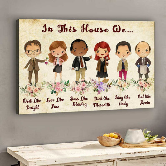 In This House Canvas And Poster