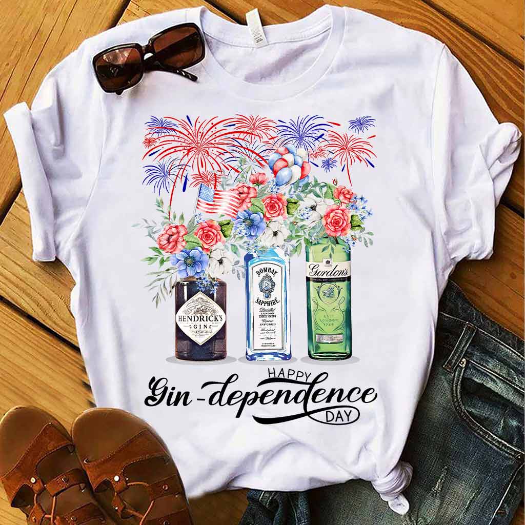 Happy Gin-dependence Day - Independence Day T-shirt and Hoodie