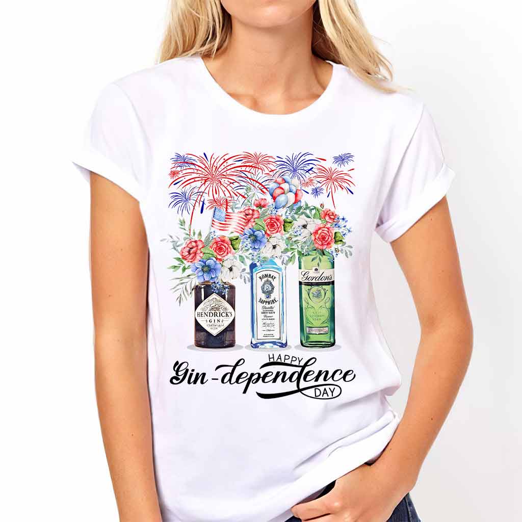 Happy Gin-dependence Day - Independence Day T-shirt and Hoodie