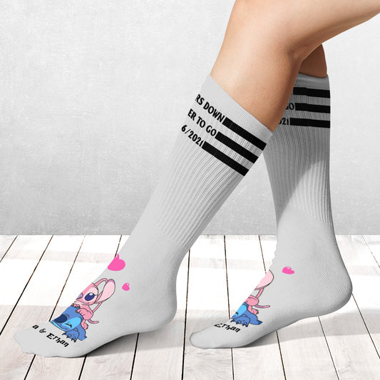 Forever To Go - Personalized Ohana Socks