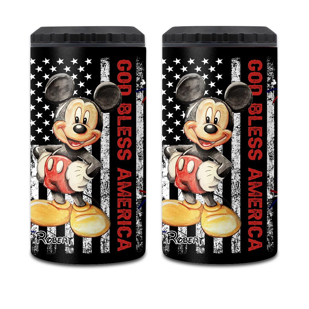 July Mouse - Personalized Mouse Can Cooler