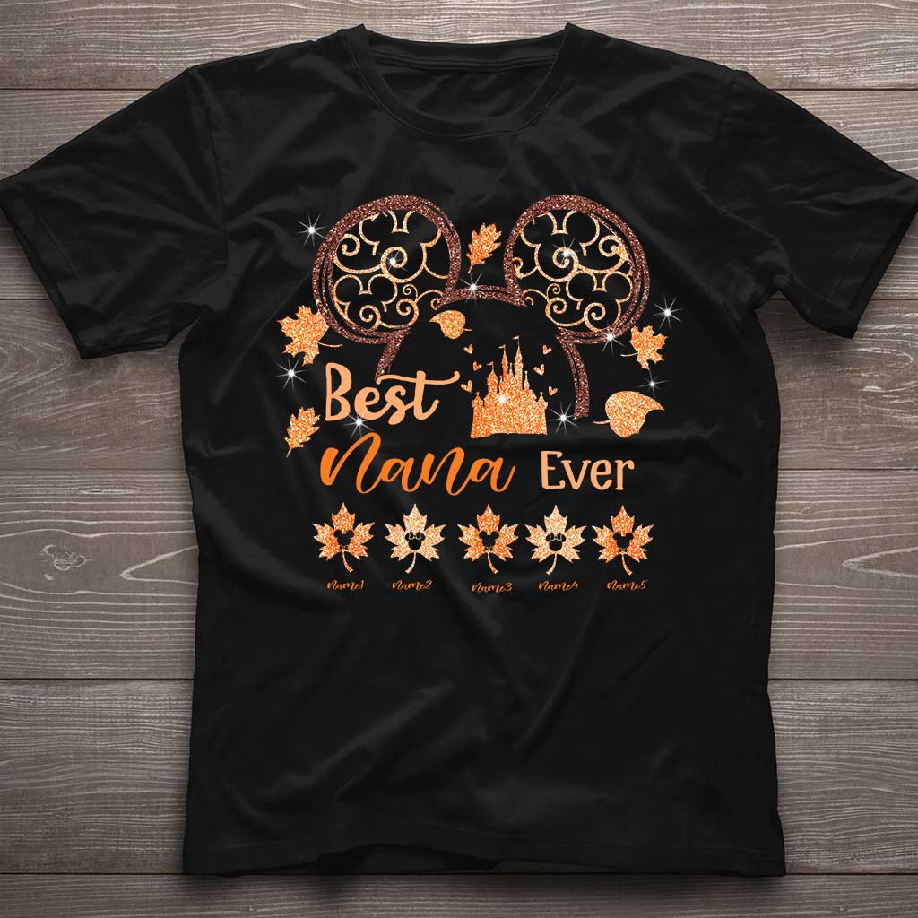 Best Nana Ever - Personalized Mouse T-shirt and Hoodie