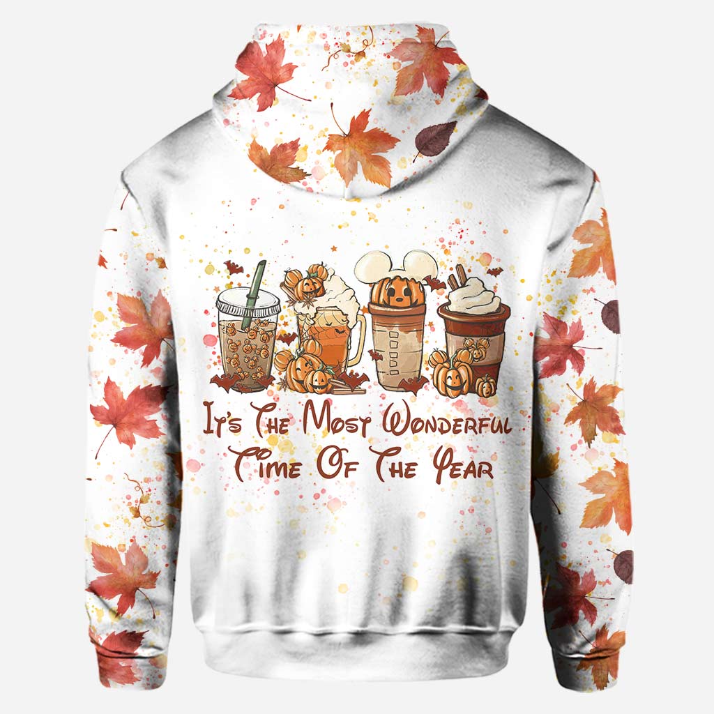 It's The Most Wonderful Time - Personalized Mouse Hoodie and Leggings