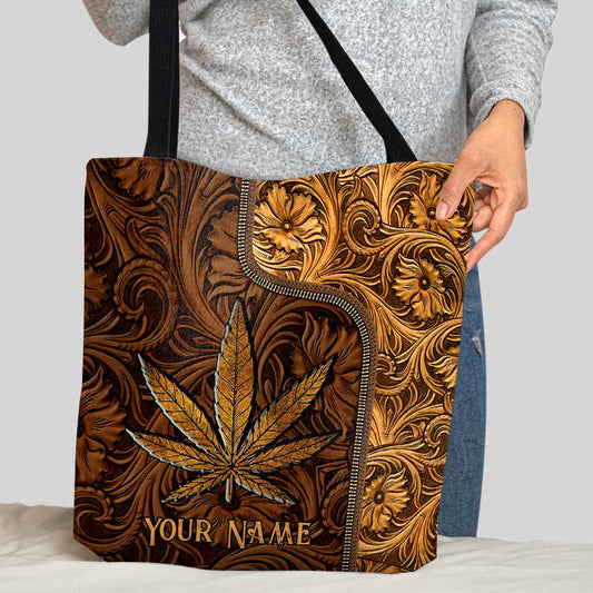 Dopest Mom - Personalized Weed Tote Bag