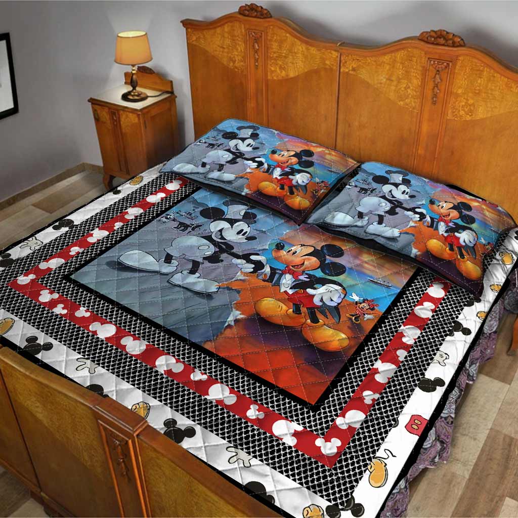 Hello Mouse Ears - Quilt Set