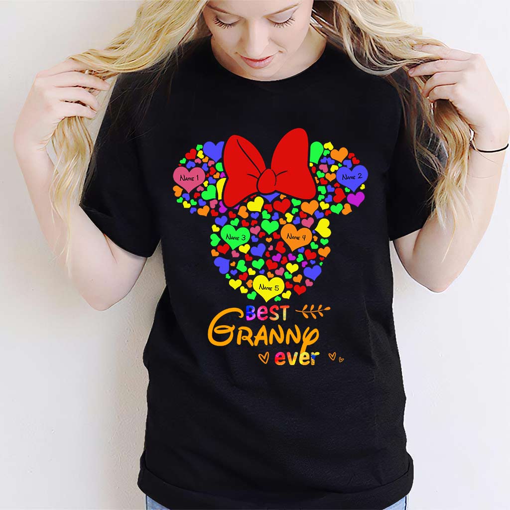 Best Grandma Ever - Personalized Mother's Day Mouse T-shirt and Hoodie