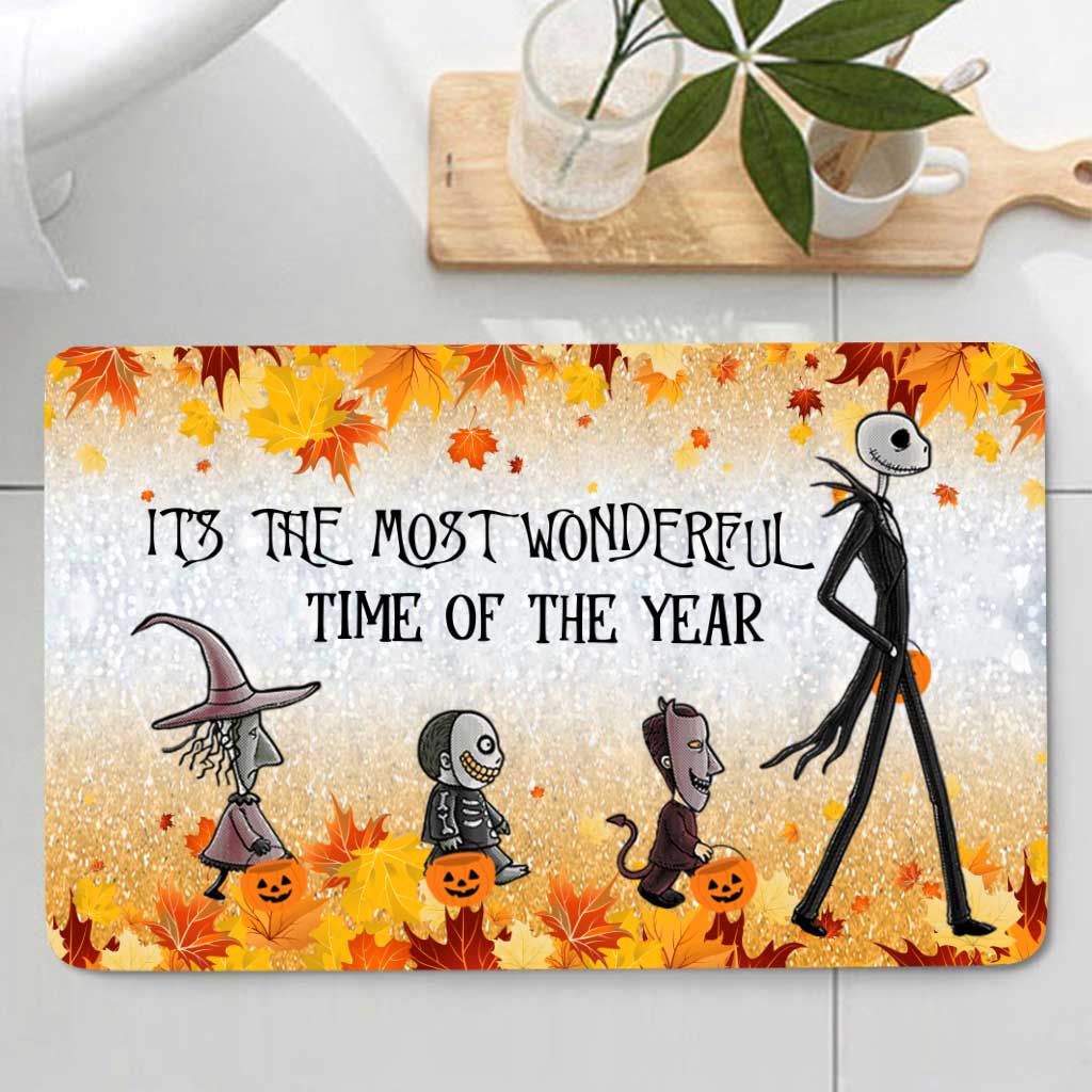 It's The Most Wonderful Time - Nightmare Bathroom Curtain & Mats Set