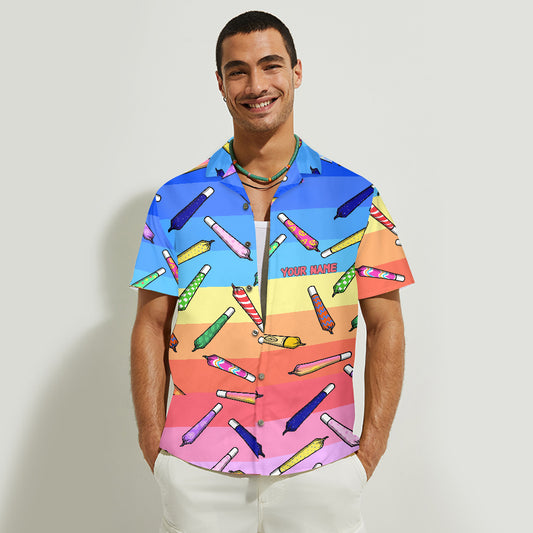 I Bet My Soul Smell Like Weed - Personalized Hawaiian Shirt