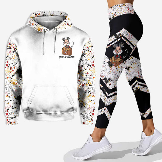 This Is My Airport Outfit - Personalized Mouse Hoodie and Leggings
