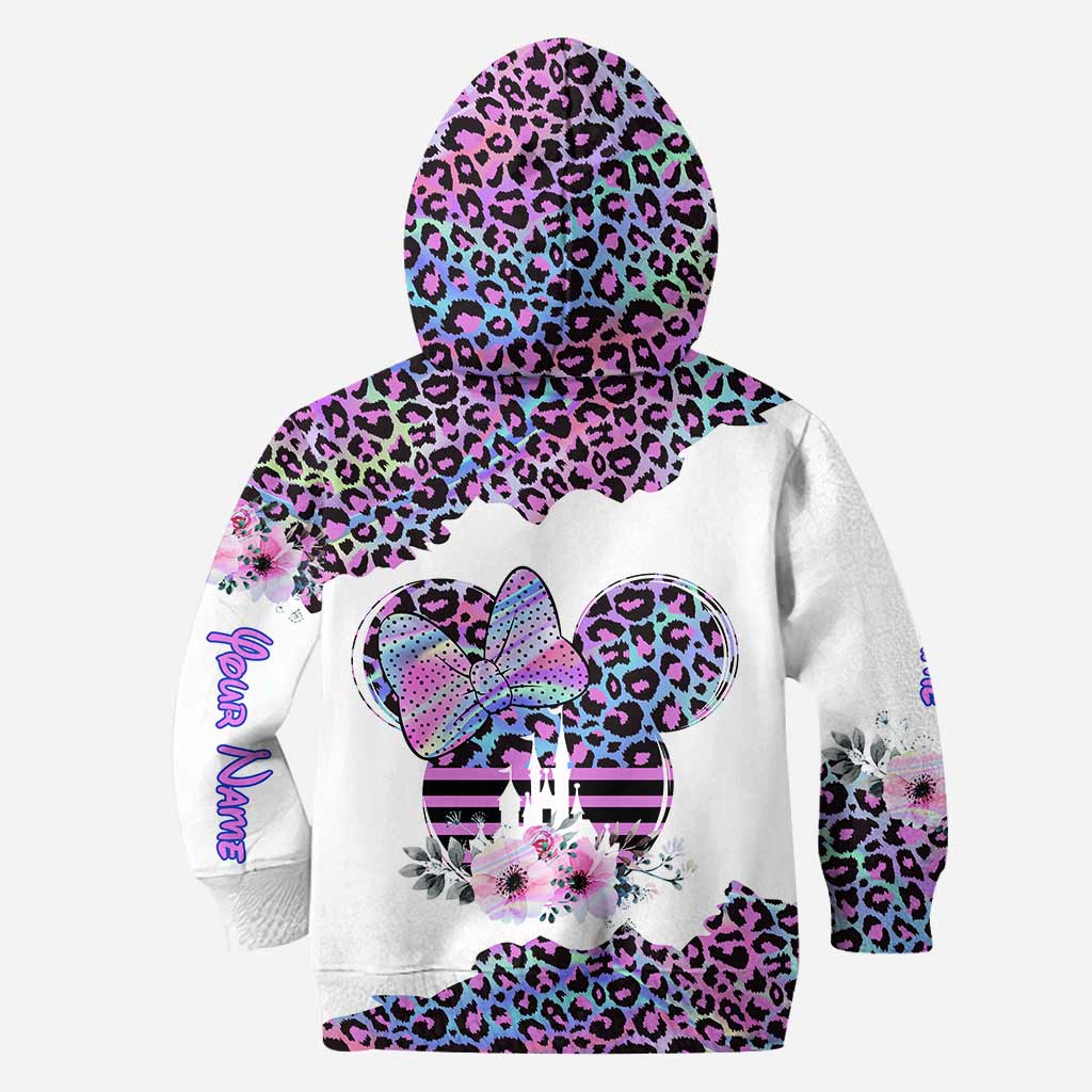Mama Mouse Hologram - Personalized Mouse Hoodie and Leggings