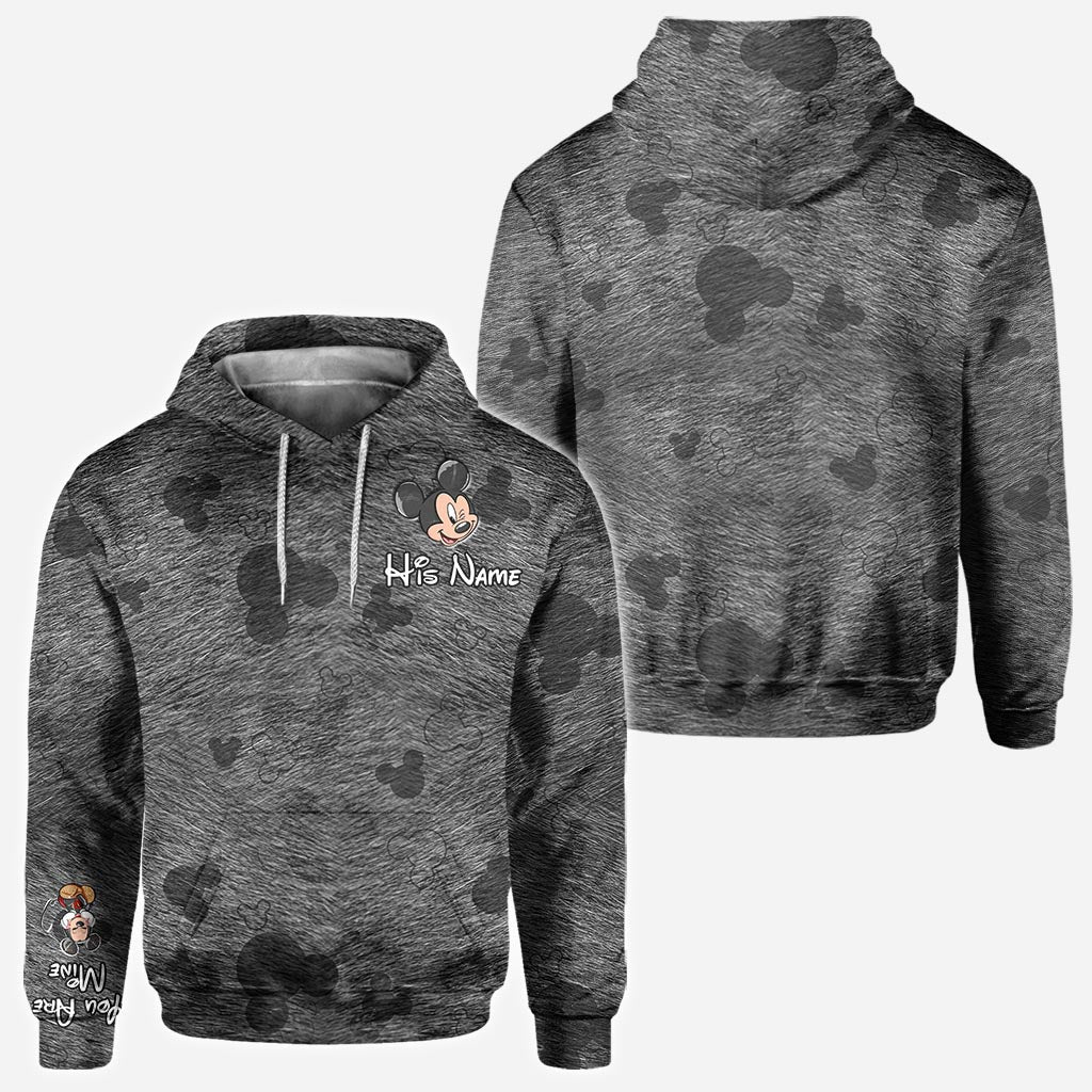 Forever Yours - Personalized Couple Mouse Hoodies