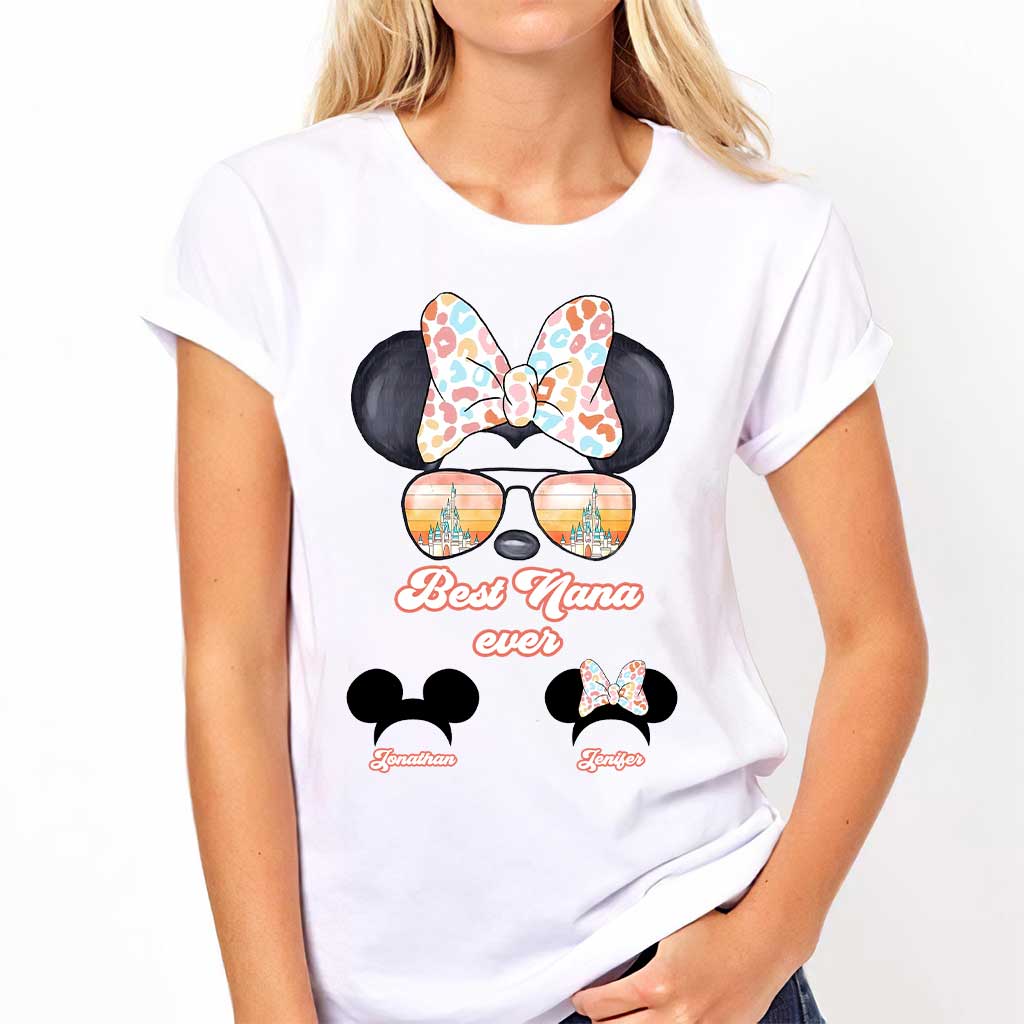 Best Gramma Ever - Personalized Mother's Day Mouse T-shirt and Hoodie
