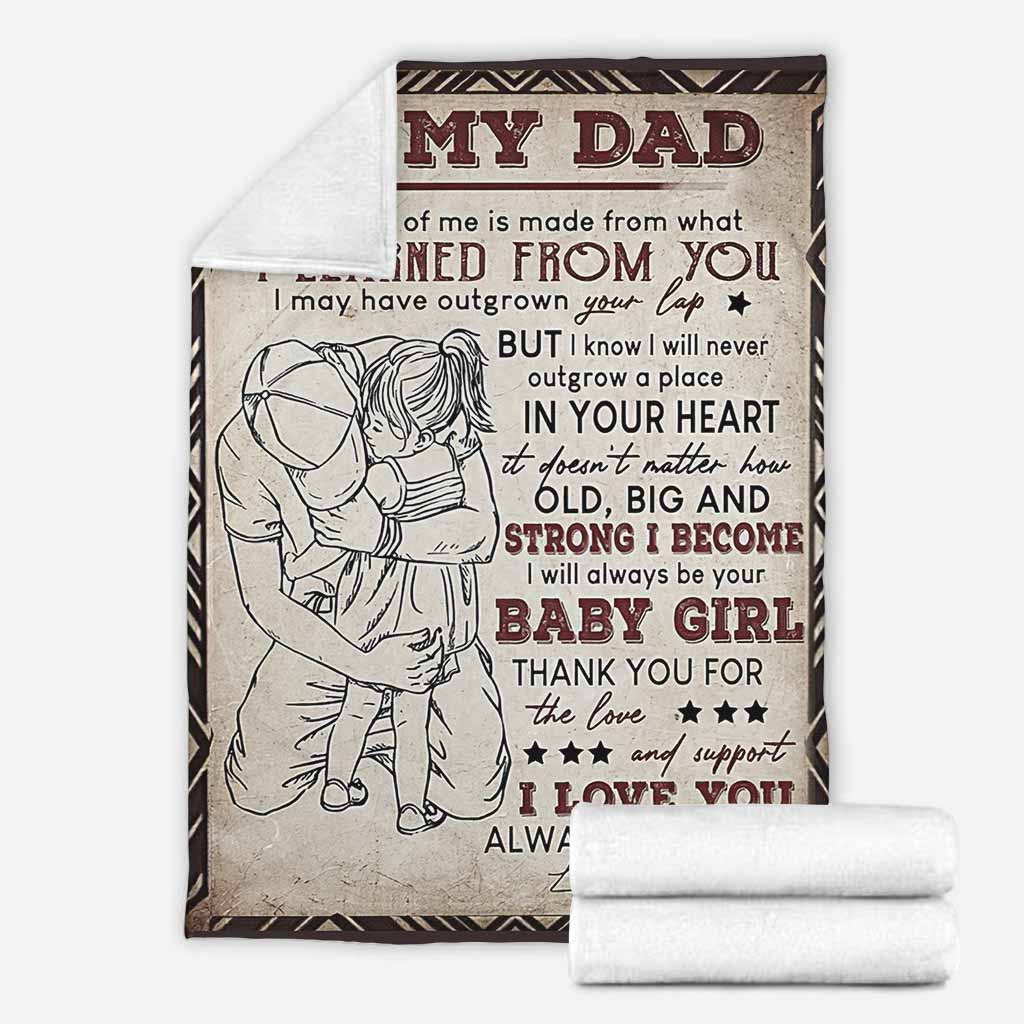 To My Dad - Father Blanket 082021