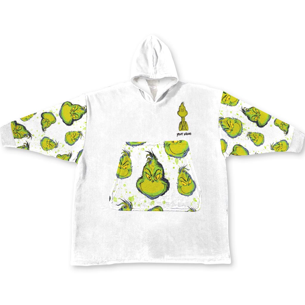 Rock Paper Scissors - Personalized Stole Christmas Blanket Hoodie