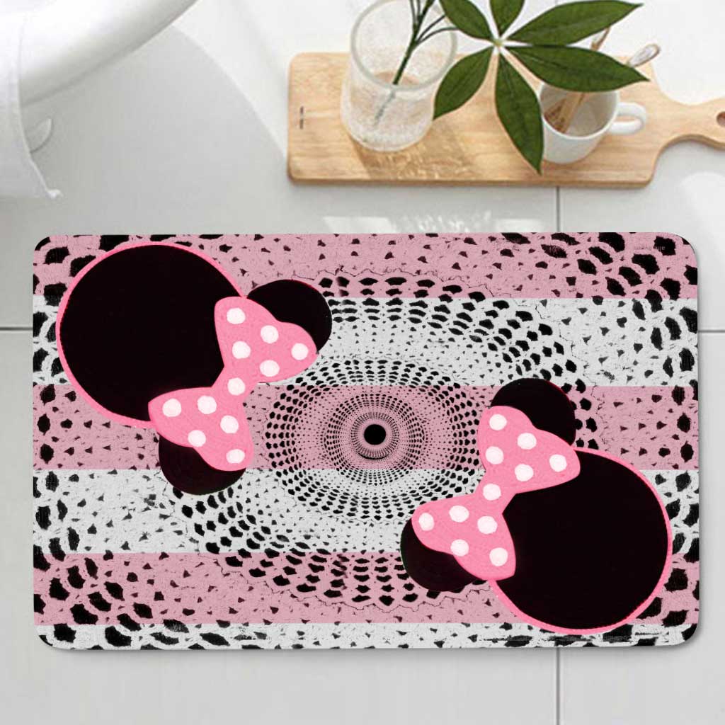 Dreamflum Mouse Ears - 3 Pieces Bathroom Mats Set