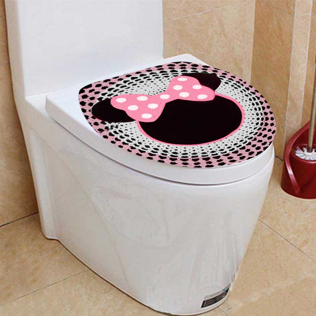Dreamflum Mouse Ears - 3 Pieces Bathroom Mats Set