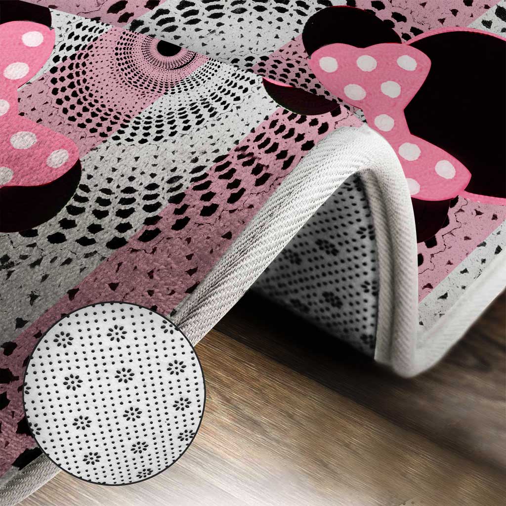 Dreamflum Mouse Ears - 3 Pieces Bathroom Mats Set