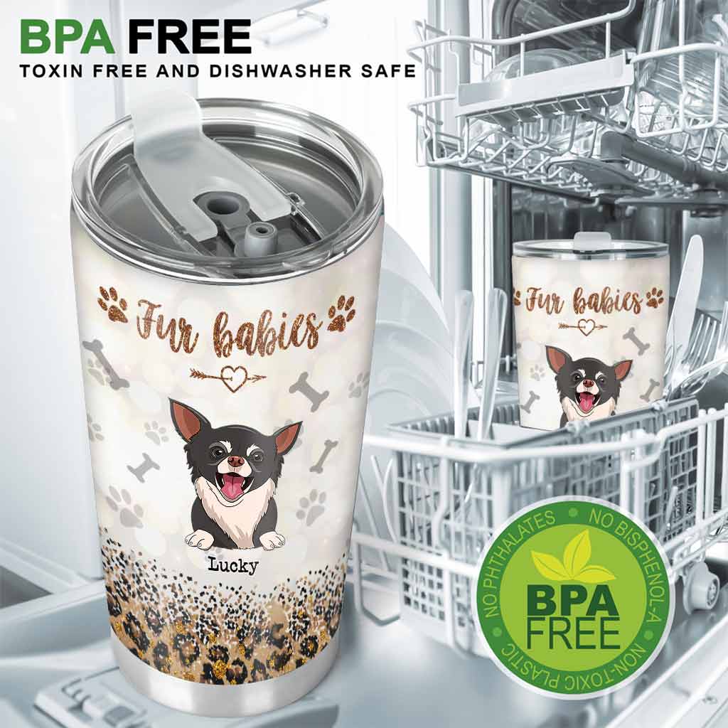 You Are The World Best Dog Mom - Personalized Mother's Day Dog Tumbler