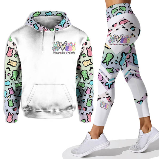 Grandma's Peeps - Personalized Easter Day Hoodie and Leggings
